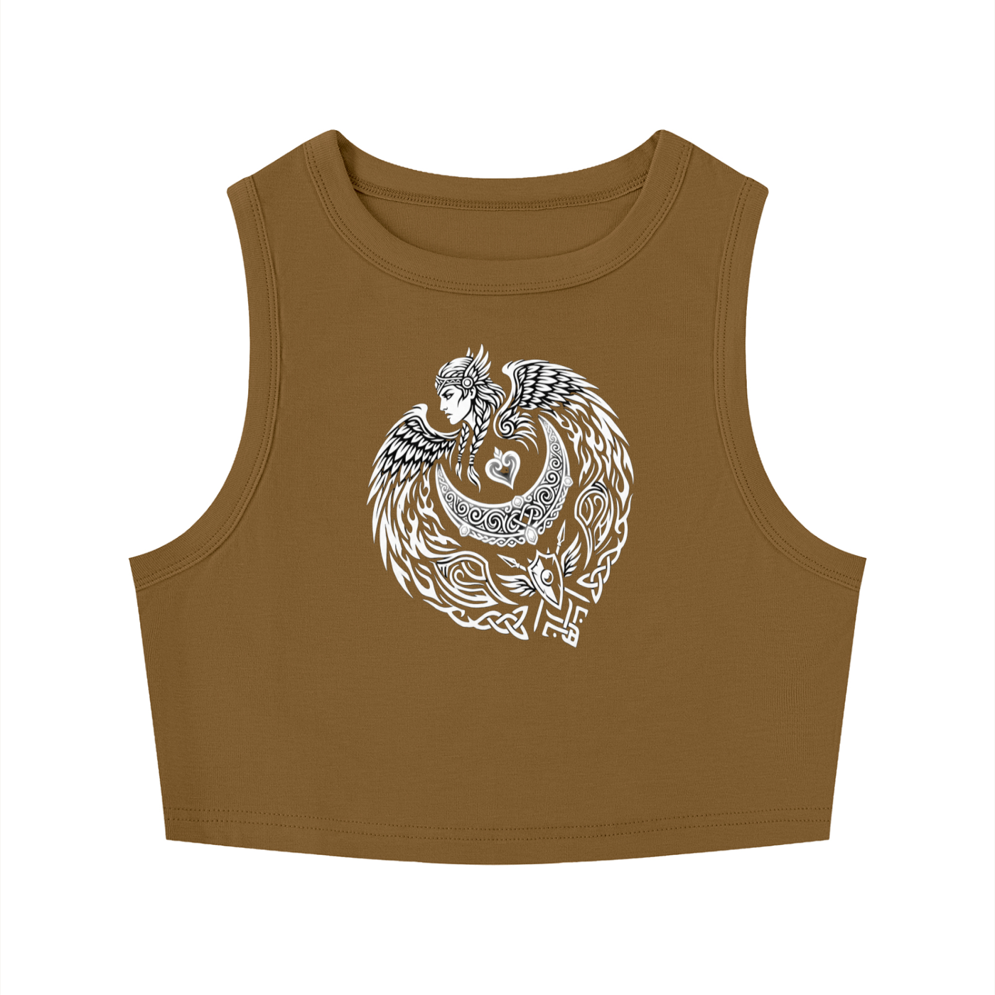 Freyja Tight Crewneck Crop Tank Top