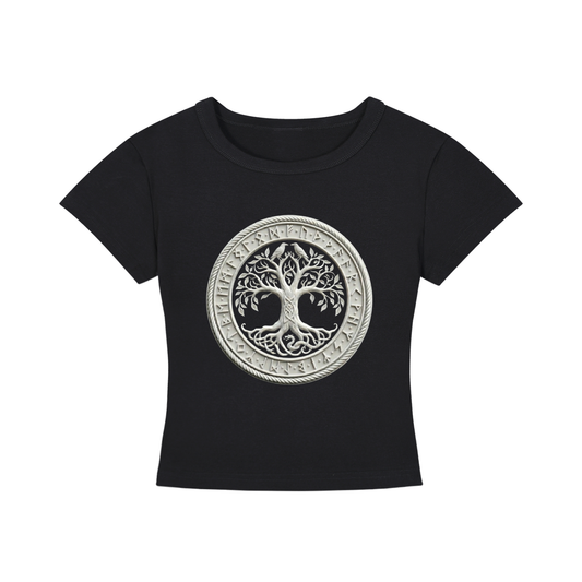 Women's Yggdrasil Cropped T-Shirt